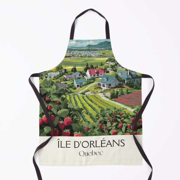 Item preview, Île d'Orléans Quebec | Historic Farmland and Vineyard Art designed and sold by TuncGK.