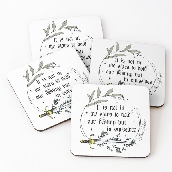 Item preview, It is not in the stars to hold our destiny but in ourselves designed and sold by witchlingart.