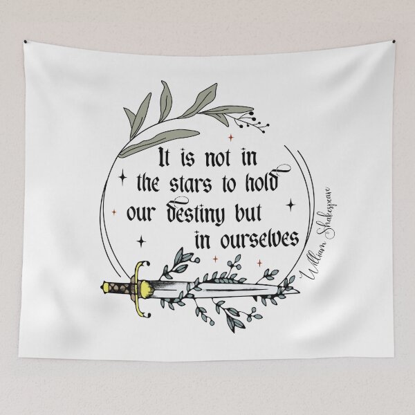 Item preview, It is not in the stars to hold our destiny but in ourselves designed and sold by witchlingart.