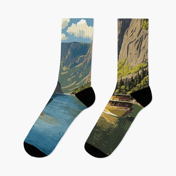 Item preview, Hautes-Gorges-de-la-Rivière-Malbaie | Quebec Fjord Art designed and sold by TuncGK.