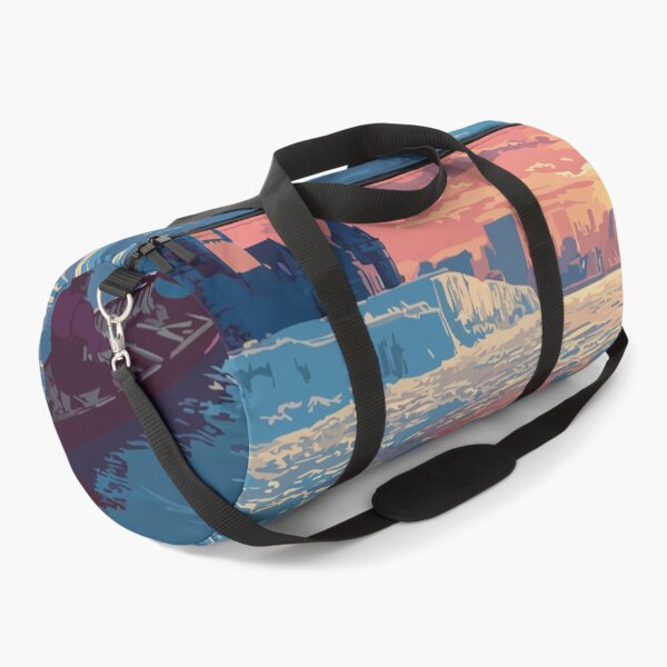 Item preview, Quebec Ice Canoeing | St. Lawrence River Winter Carnival Art designed and sold by TuncGK.