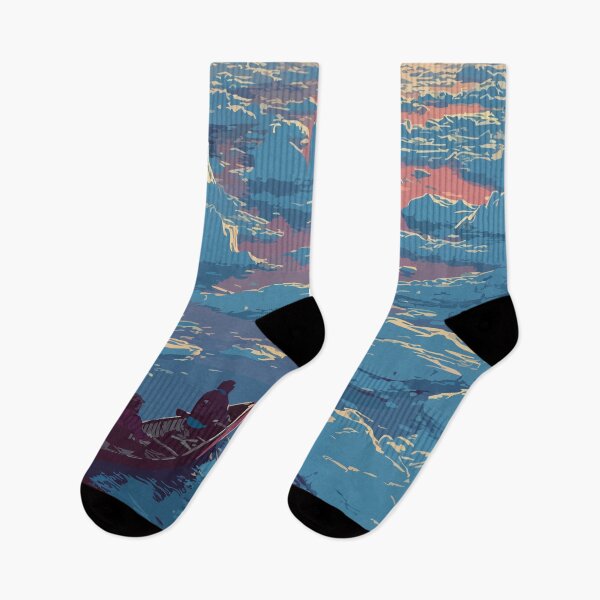 Item preview, Quebec Ice Canoeing | St. Lawrence River Winter Carnival Art designed and sold by TuncGK.