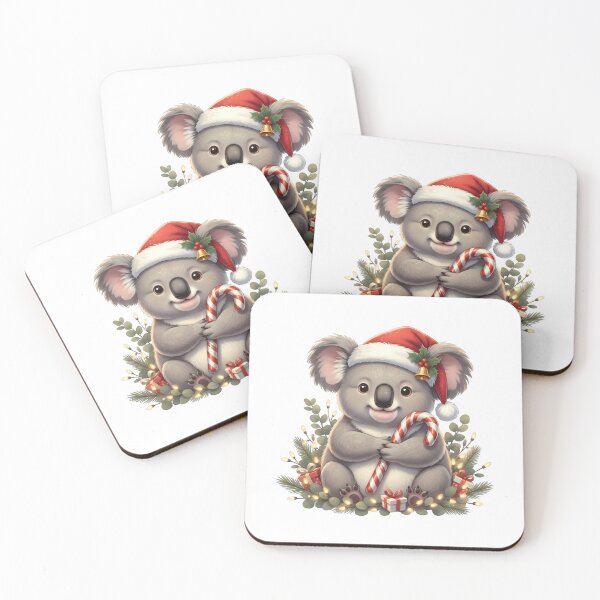 Item preview, Christmas Koala Bear – Cute Holiday Animal Design | Festive Sticker, Mug & Gift Idea designed and sold by PrintDelightsDJ.