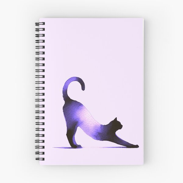 Item preview, Mystic Cat in Magic Purple designed and sold by MoxisWatercolor.