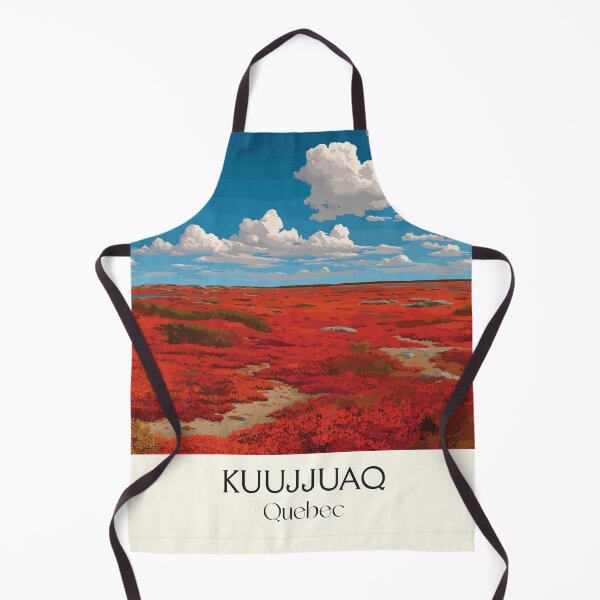 Aperçu de l'œuvre Kuujjuaq Québec | Paysage de la toundra du Nunavik Impression artistique créée et vendue par TuncGK.