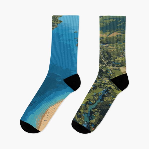 Item preview, Lac Saint-Jean Quebec | Inland Sea and Sandy Beach Art designed and sold by TuncGK.