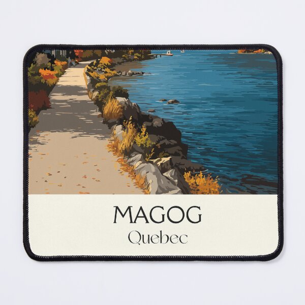 Item preview, Magog Quebec | Eastern Townships Lake Memphremagog Art designed and sold by TuncGK.