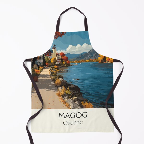 Item preview, Magog Quebec | Eastern Townships Lake Memphremagog Art designed and sold by TuncGK.