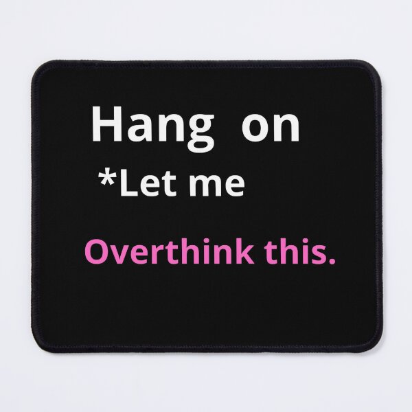 Item preview, Wait, let me think about all this – Retro and tech neon design classic Let Me Overthink This T-shirt – Cyberpunk Mental Load Tee designed and sold by CuteOasis.