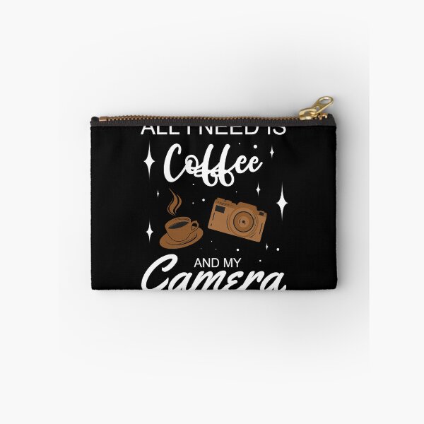 Item preview, All I Need Is Coffee and My Camera Design designed and sold by Design for all.