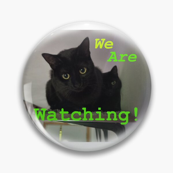 Item preview, Cats Are Watching designed and sold by LeapingCatCreations.