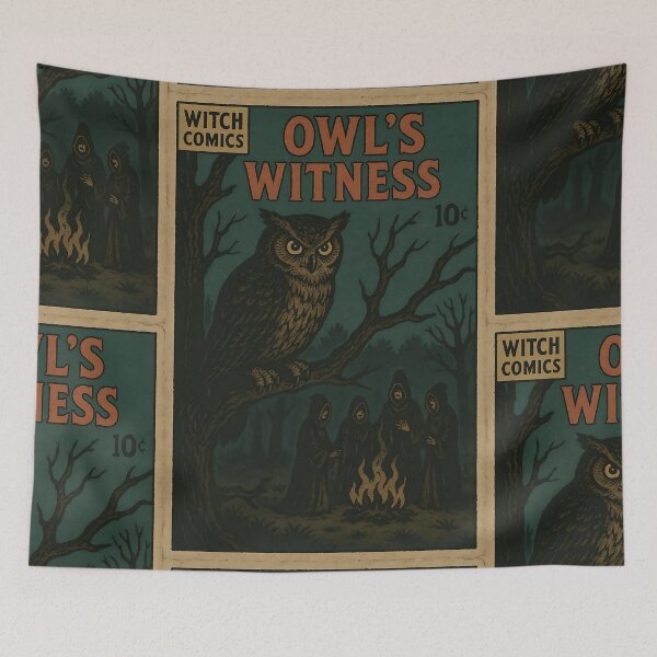Item preview, Witch Sabbath: Owl's Witness designed and sold by bapupa.