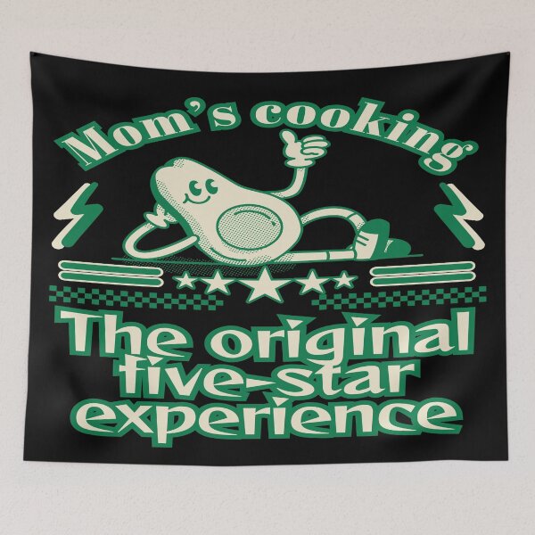 Item preview, Mom’s Cooking – The Original Five-Star Experience designed and sold by DZ Loumatti.