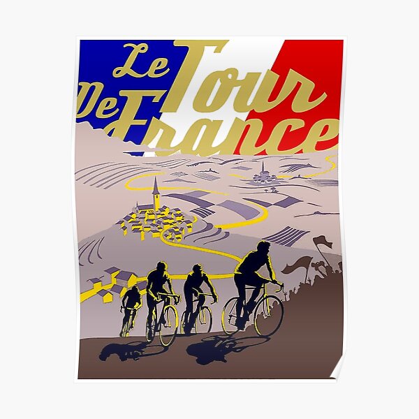 Old Cycling Advert Poster reproduction La Francaise