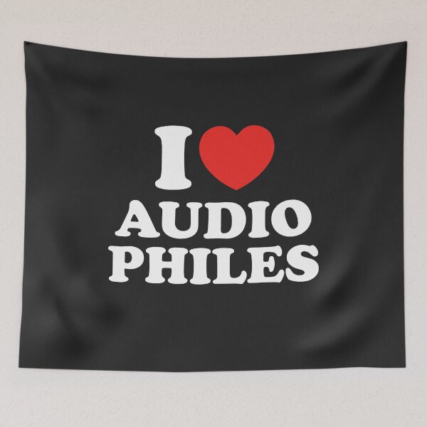 Item preview, I Love Audiophiles designed and sold by shitpostee.