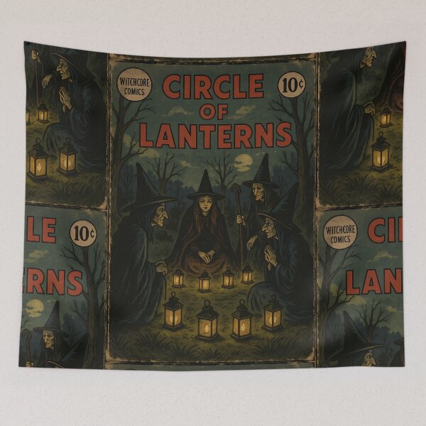 Item preview, Witchcore: Circle of Lanterns designed and sold by bapupa.