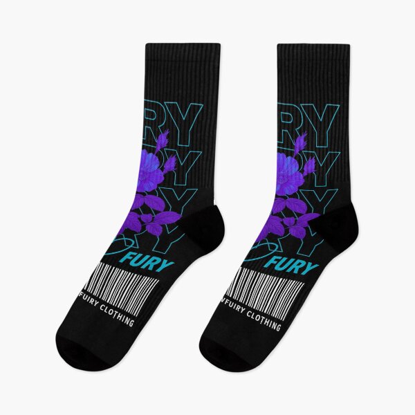 Item preview, FURY Neon Flower Streetwear Design | Cyber Aesthetic Floral Barcode Graphic | MWFURY Clothing Print designed and sold by FUIRY .