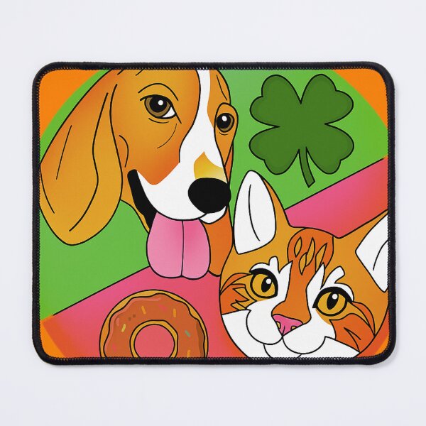Item preview, Clovers and Donuts designed and sold by Grey Area Visionaries.