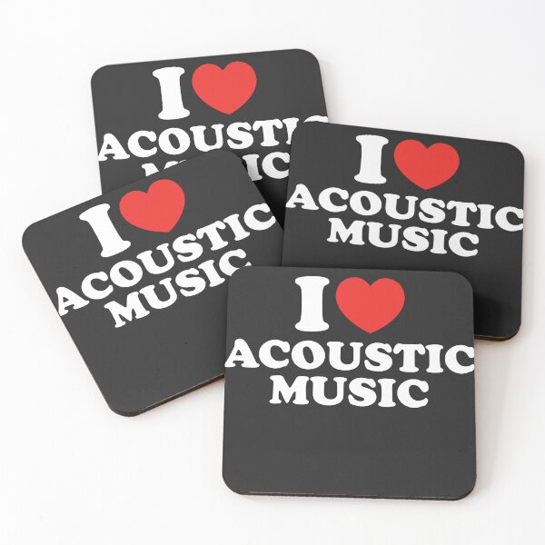 Item preview, I Love Acoustic Music designed and sold by shitpostee.