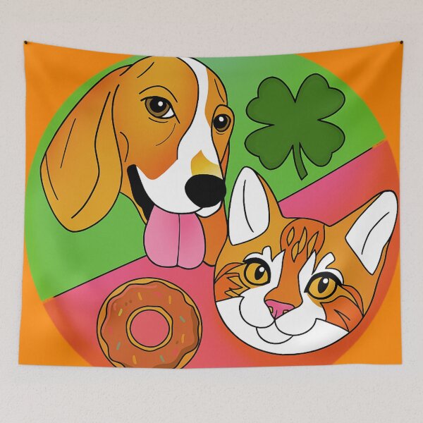 Item preview, Clovers and Donuts designed and sold by Grey Area Visionaries.