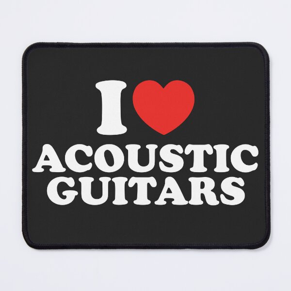 Item preview, I Love Acoustic Guitars designed and sold by shitpostee.