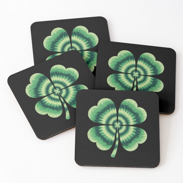 Item preview, Vibrant Four-Leaf Clover designed and sold by jkrphoto.
