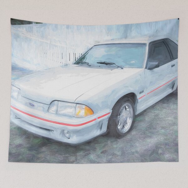 Item preview, 1989 White Ford GT 5 0 Mustang X101 designed and sold by RichFrancoCars.