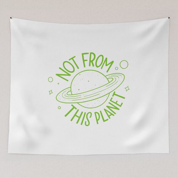Item preview, Not From This Planet designed and sold by Ovaloon.