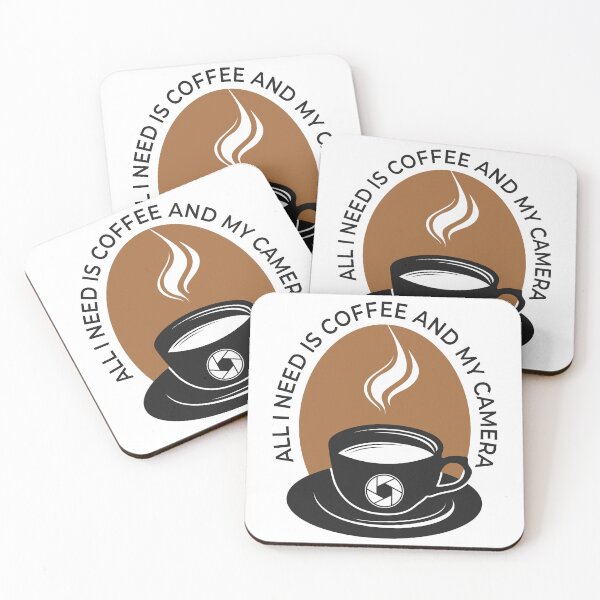 Item preview, All I Need Is Coffee and My Camera designed and sold by Design for all.