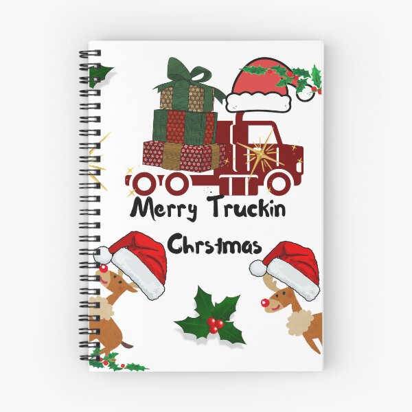 Item preview, Christmas design with a semi truck designed and sold by Extremeallie.