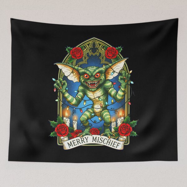Item preview, Merry Mischief - Horror Holidays 80s Creature designed and sold by CoffinsArt.