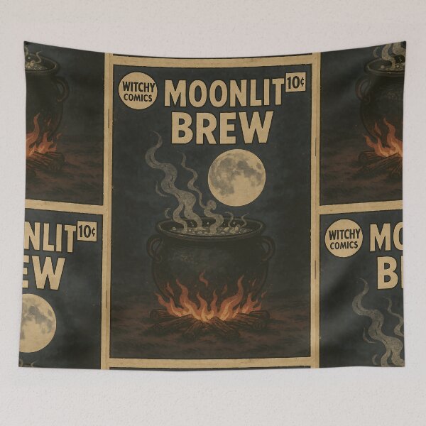 Item preview, Witchy Aesthetic: Moonlit Brew designed and sold by bapupa.