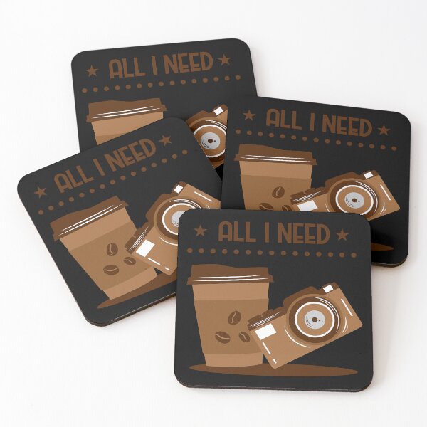 Item preview, All I Need Is Coffee and My Camera designed and sold by Design for all.