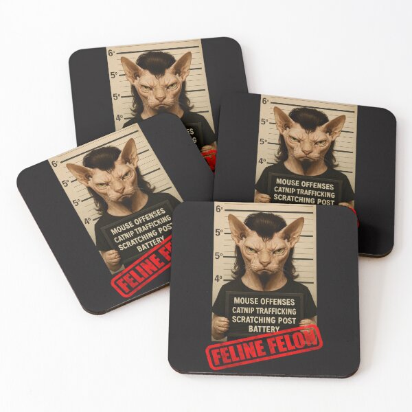 Item preview, Feline Felon designed and sold by Cats and Other Things.
