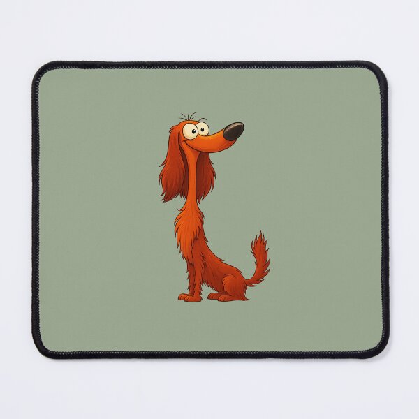 Item preview, Long-haired dachshund cheerful designed and sold by DasDaggel.