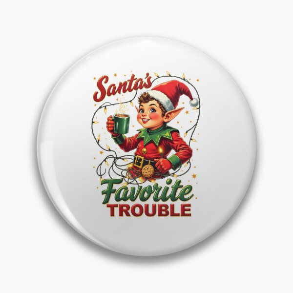 Item preview, El problema favorito de Santa: divertida camiseta navideña de elfo para amantes de la Navidad designed and sold by relso.