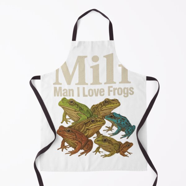 Item preview, MILF Man I Love Frogs – Funny Frog Lover Shirt designed and sold by Fiebertraum Fashion.