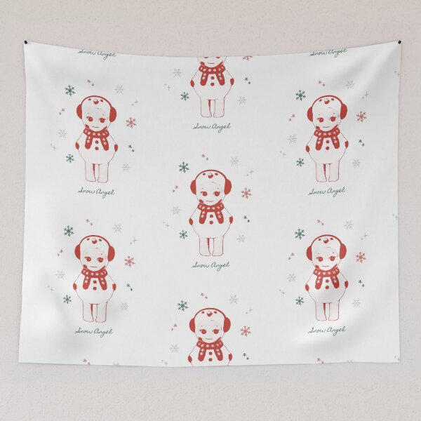 Item preview, Snow Angel Christmas Cherub designed and sold by gibbianne.