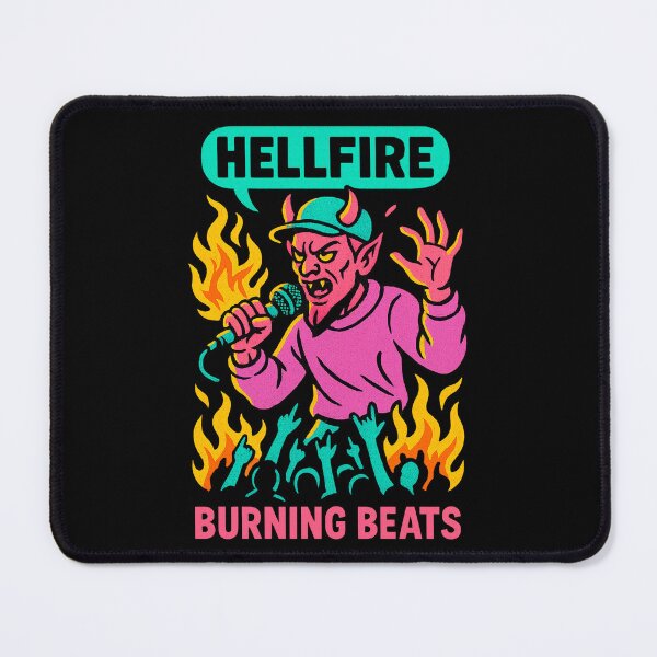 Item preview, Textured Hellfire Rapper Devil designed and sold by SholoStudio.