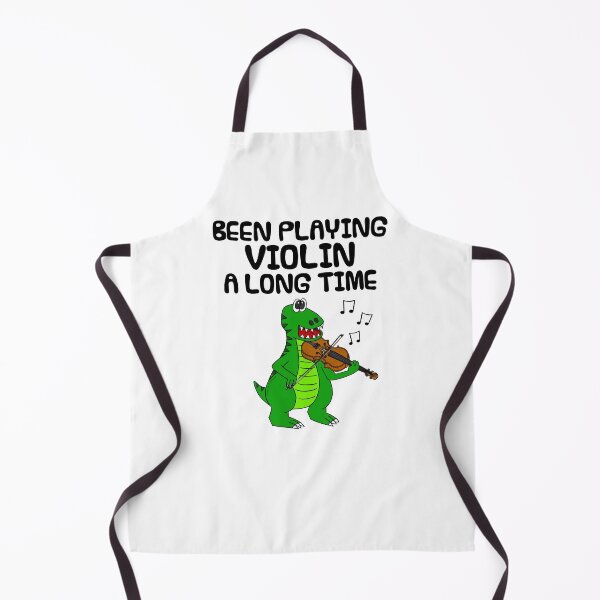 Item preview, Been Playing Violin A Long Time, T-Rex Dinosaur Violinist designed and sold by doodlerob.