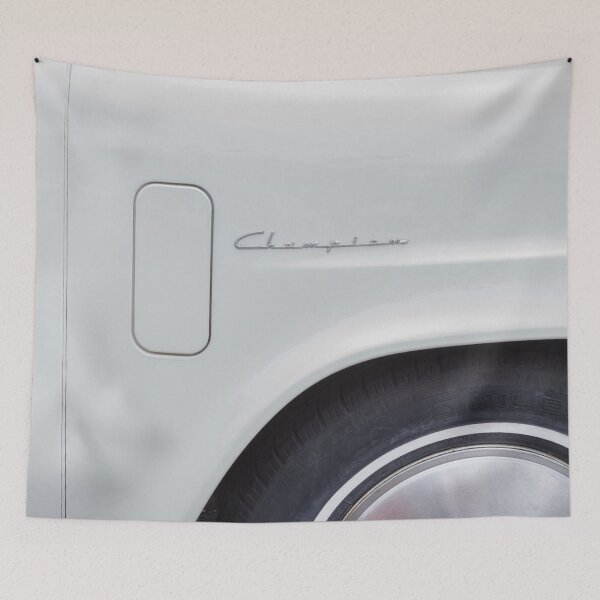 Item preview, 1950 White Studebaker Champion Coupe X103 designed and sold by RichFrancoCars.