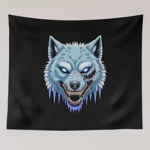 Item preview, Ice zombie wolf  designed and sold by YounexxART.