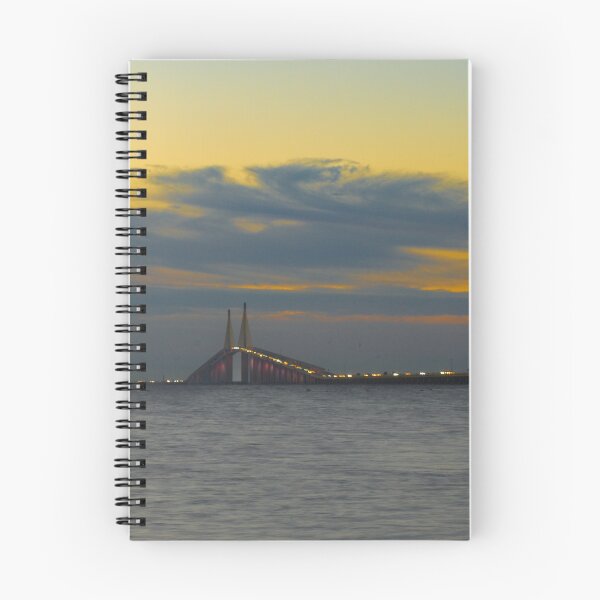 Item preview, The Sunshine Skyway Bridge spans the shimmering waters of Tampa Bay, Florida, USA, showcasing a masterpiece of modern architecture designed and sold by EyezWatchin.