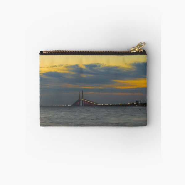 Item preview, The Sunshine Skyway Bridge spans the shimmering waters of Tampa Bay, Florida, USA, showcasing a masterpiece of modern architecture designed and sold by EyezWatchin.
