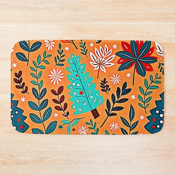 Item preview, Psychedelic Holiday Art Print designed and sold by Health And Fitness Posts e-Store.