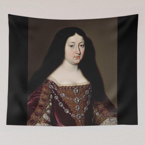 Item preview, Vintage Tudor Period painting portrait of a Lady designed and sold by Vintage Designs +.