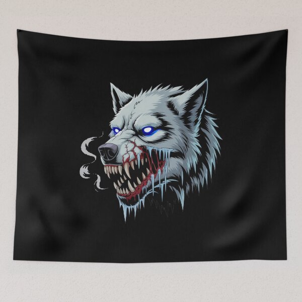 Item preview, Zombie Ice Wolf designed and sold by YounexxART.
