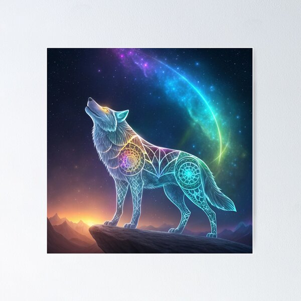 Item preview, 3 D Wolf  designed and sold by Lucky 777.