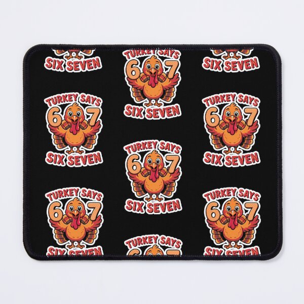 Item preview, Turkey Says Six Seven  designed and sold by WoodburyLake.