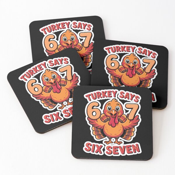 Item preview, Turkey Says Six Seven  designed and sold by WoodburyLake.